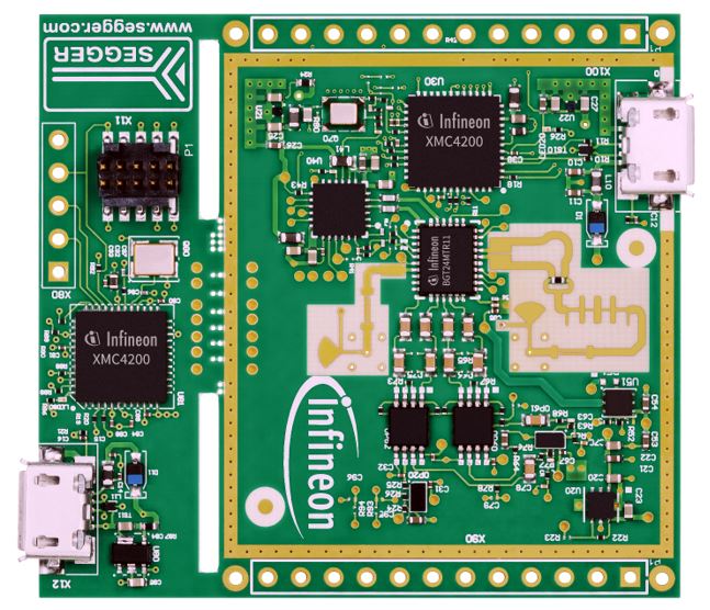 Infineon Technologies AG-DEMODISTANCE2GOTOBO1 Kit e schede di sviluppo RF/Wireless 0518 Demodistance2go