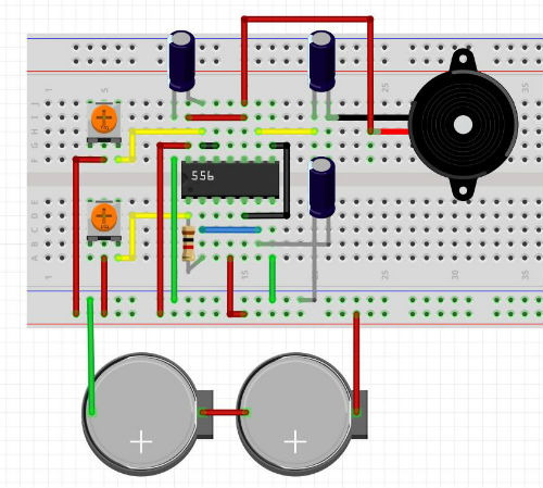  Simplified Stepped Tone Generator Layout