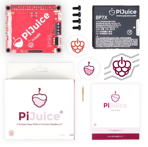 Pi Supply-PIS-0212 | PiJuice HAT Kit e schede di sviluppo gestione della potenza 0718 PIS-0212 set