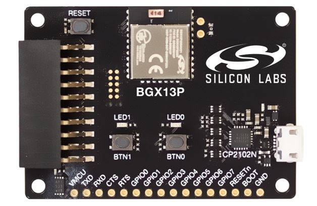 Silicon Labs-SLEXP8027A Bluetooth Xpress BGX Evaluation Kit  0818 BGX13P Mod