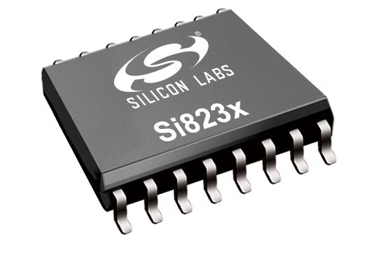 Silicon Labs-SI8234AB-D-IMR 2.5KV Isolated Gate Driver IGBT 和 MOSFET 栅极驱动光耦合器  0818 Si823x 16-Pin