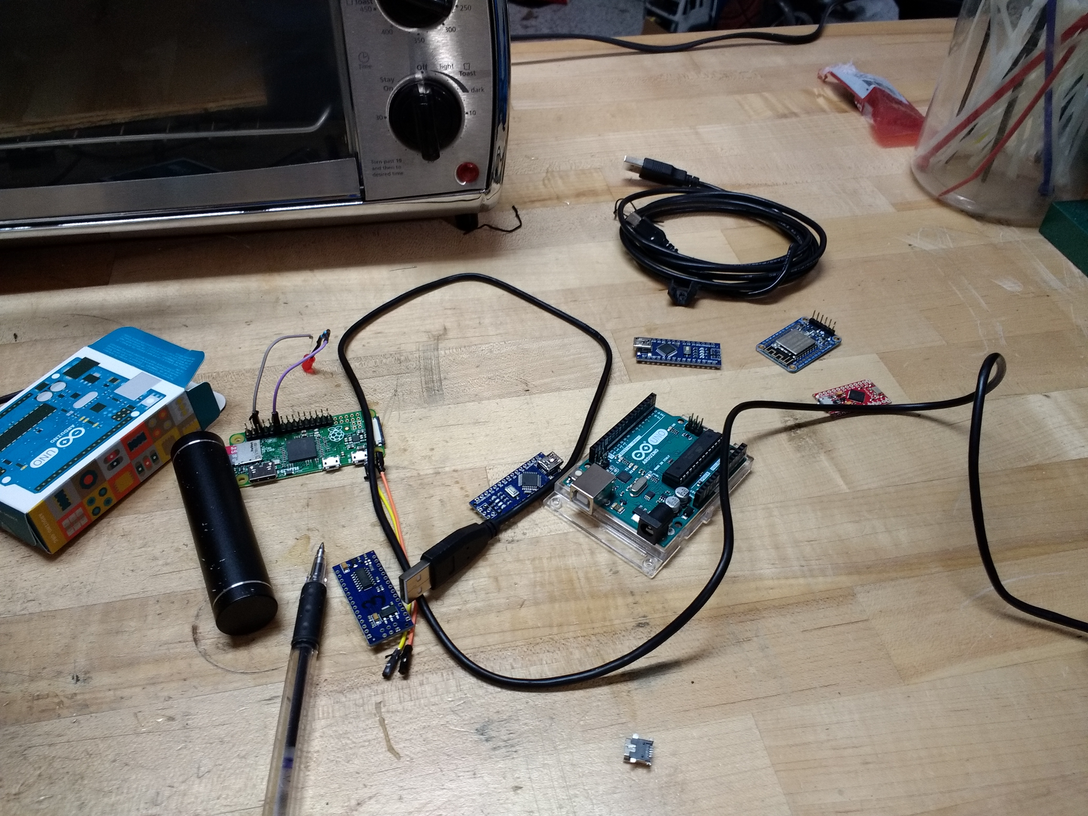 0918_microconroller_1 - most boards tested on display
