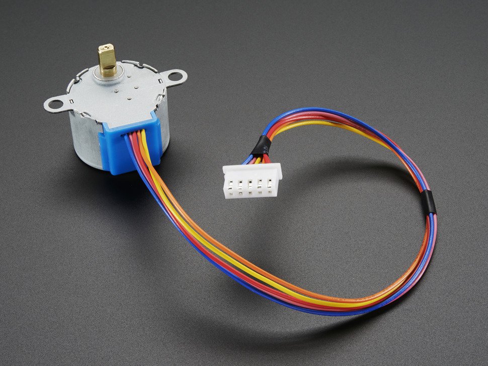 Adafruit Industries-12 VDC Small Reduction Stepper Motor | 918 Stepper Motors 918-03