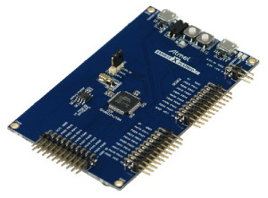 Microchip Technology-ATSAMD21-XPRO Embedded System Development Boards and Kits ATSAMD21-XPRO_angle