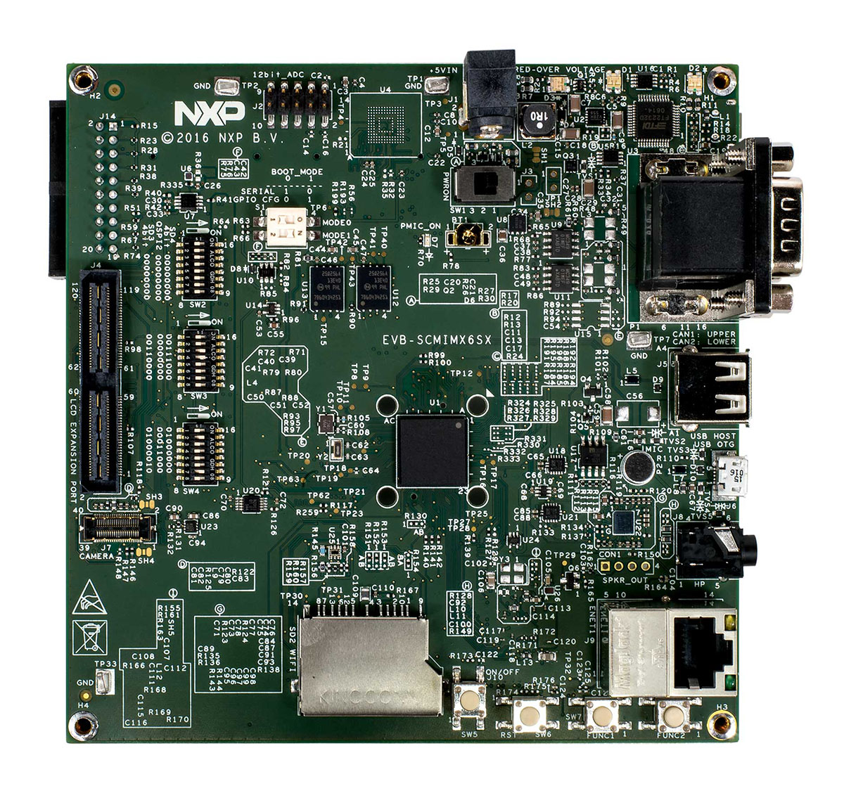 NXP Semiconductors-EVB-SCMIMX6SX Embedded System Development Boards and Kits evb scmimx6sx