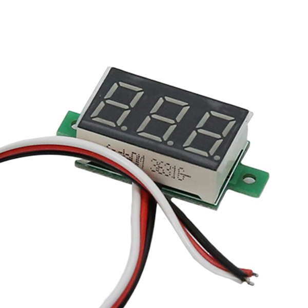 Adafruit Industries-Mini 3-Wire Volt Meter | 705 Panel Meters 3-Wire Volt Meter - 1