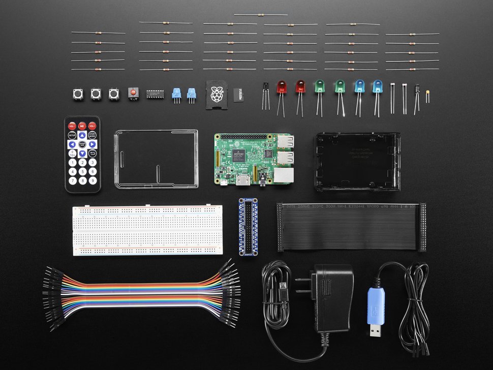 Adafruit Industries-Particle IoT Starter Pack for Raspberry Pi | 3312 Cartes et kits de développement de systèmes intégrés Particle IoT Starter Pack - 1