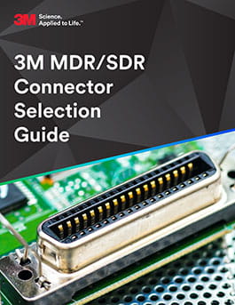 3M MDR/SDR Connector Selection Guide