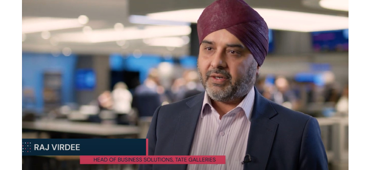 Commvault Tate Galleries Raj Virdee Arrow Ecs Uk Video