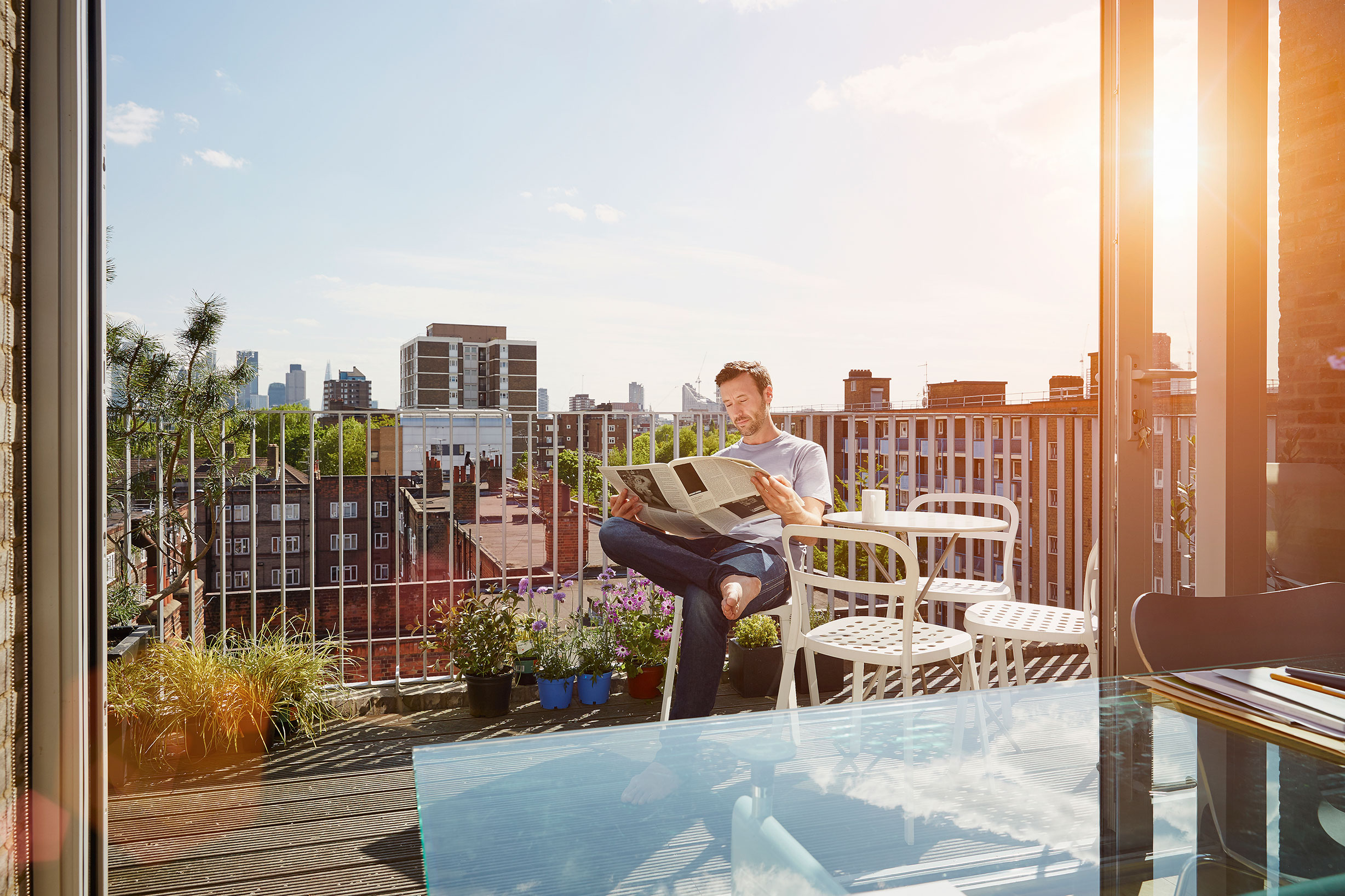Man_Reading_on_Patio
