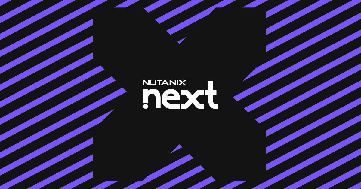 Nutanix .NEXT 
