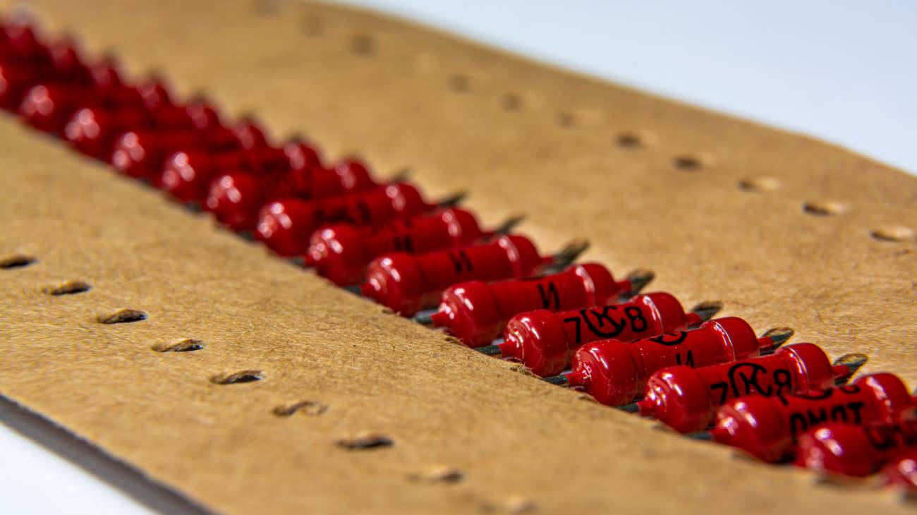 Red_Through-Hole_Resistors_Closeup