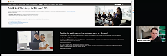 MCI Build Intent Workshops Content Overview MCI Build Intent Workshops Content Overview
