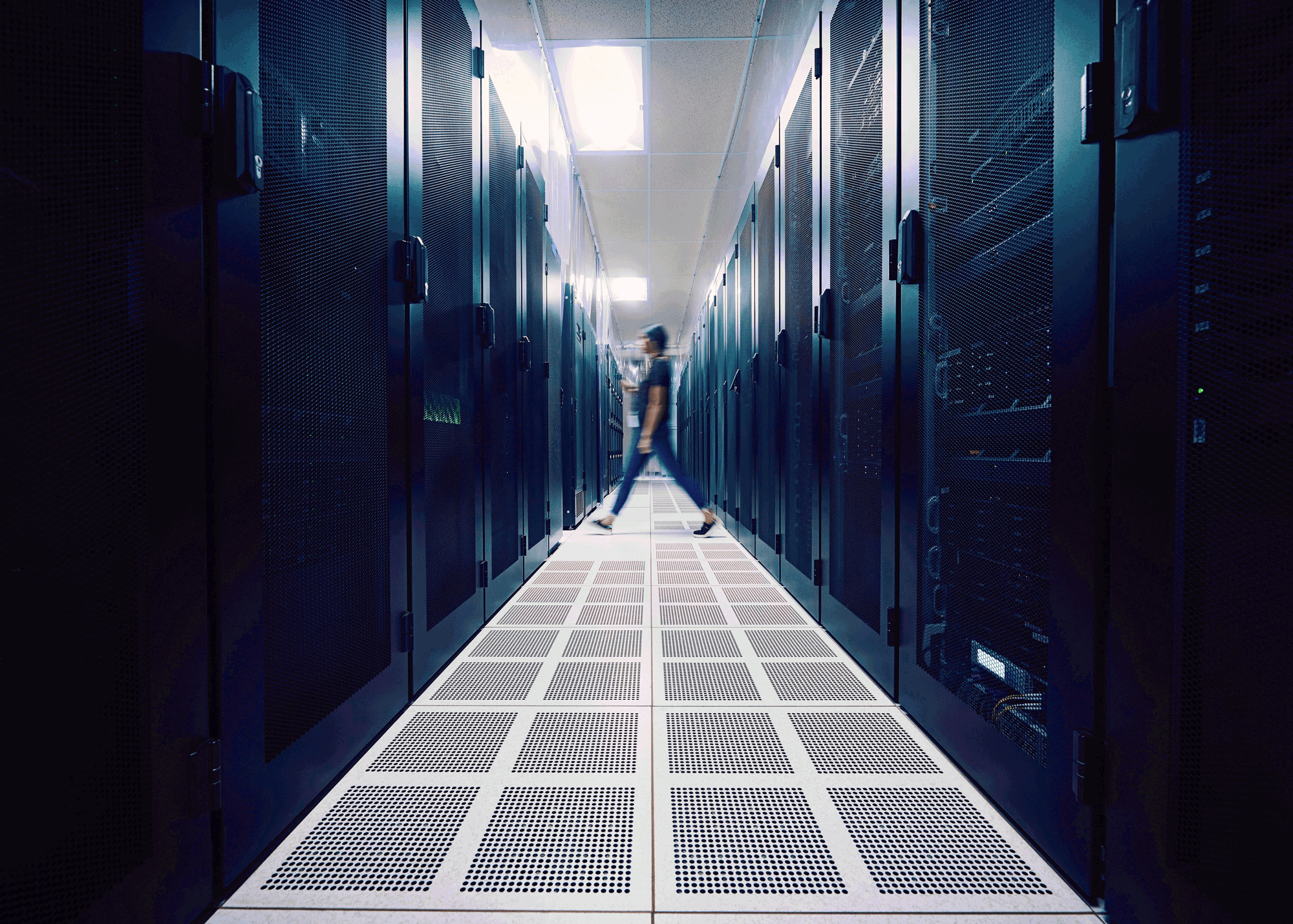 Server Room Walkway