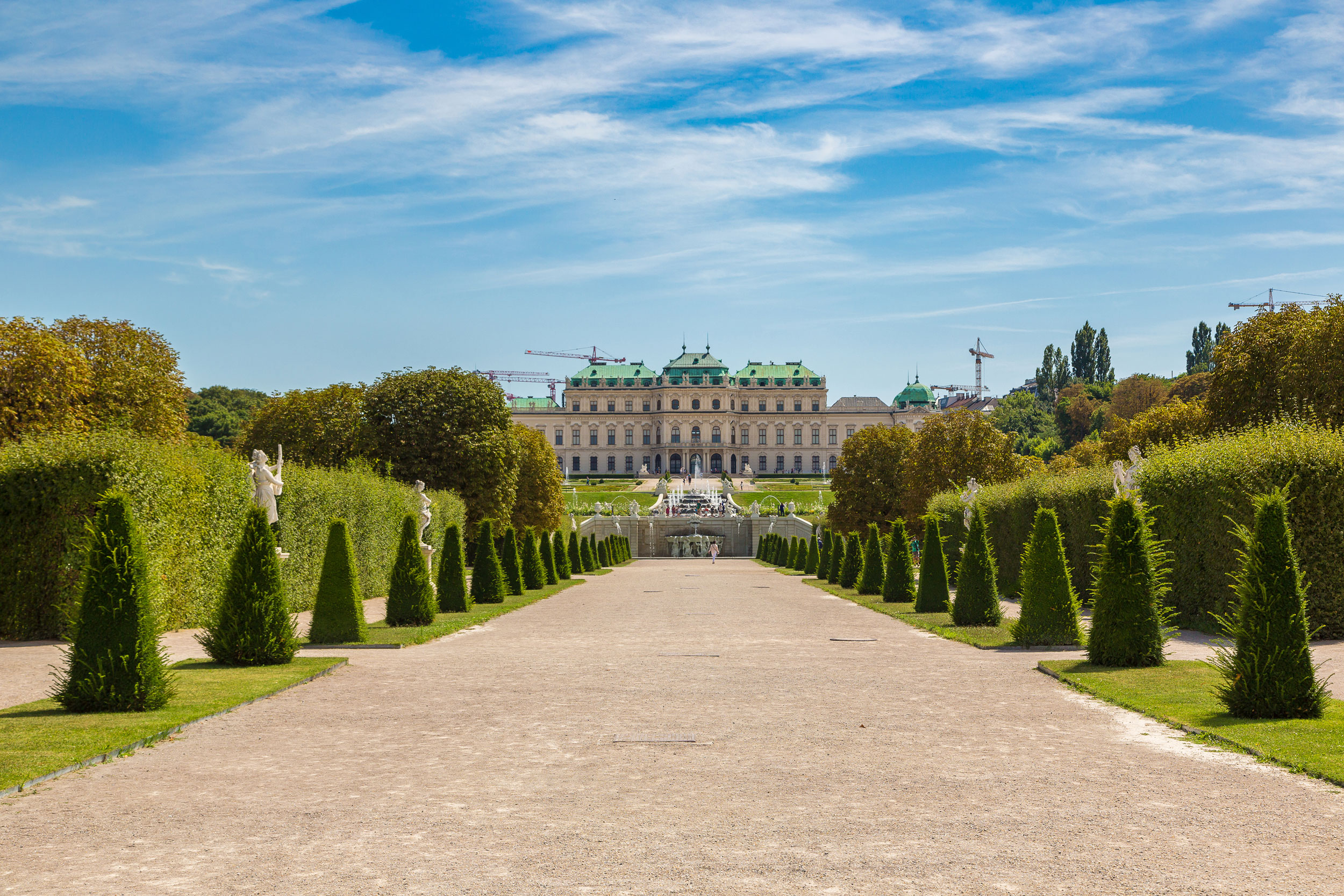 Belvedere Palace Vienna Austria